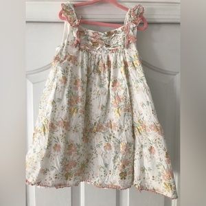 Girls floral dress size 4T